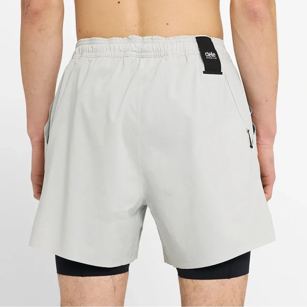 Ciele NEW WRKShort - Light Grey men's‎ short Size Small